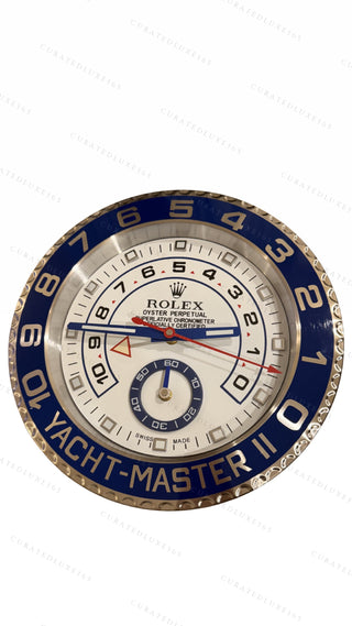 Rolex Yacht-Master Dealer Display Wall Clock
