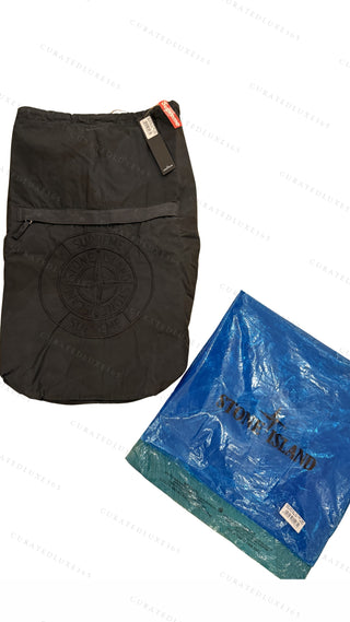 Supreme x Stone Island Black Camo Backpack